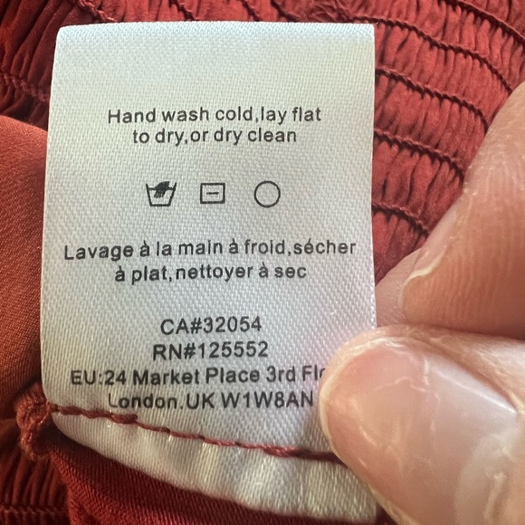 Anthropologie Dolan Top in Burnt Sienna - Picture 8 of 10